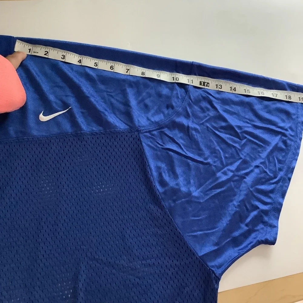 Nike Mens Blue Football Core Practice Jersey Team SZ XXL